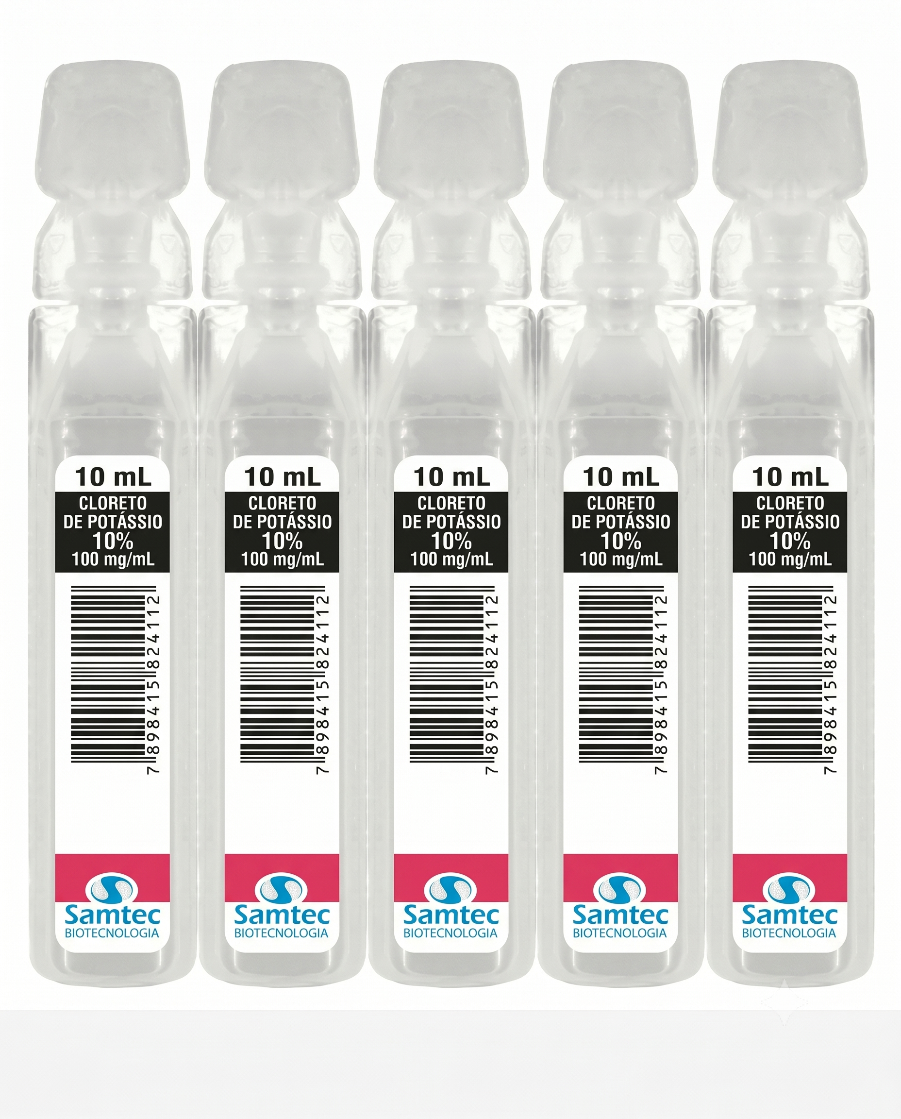 CLORETO DE POTASSIO 10% 100MG/ML CX C/200 AMP SANTEC