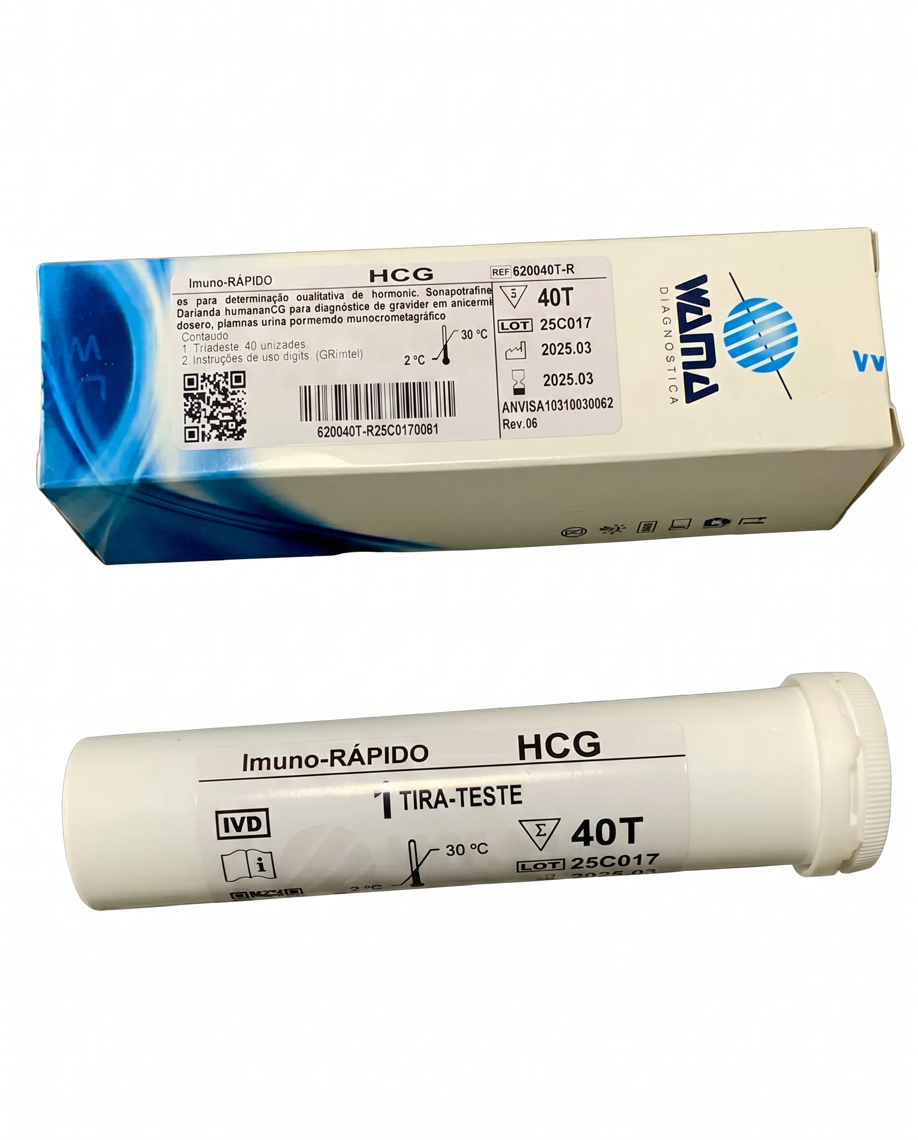 TESTE RAPIDO HCG REF 620040T-R WAMA